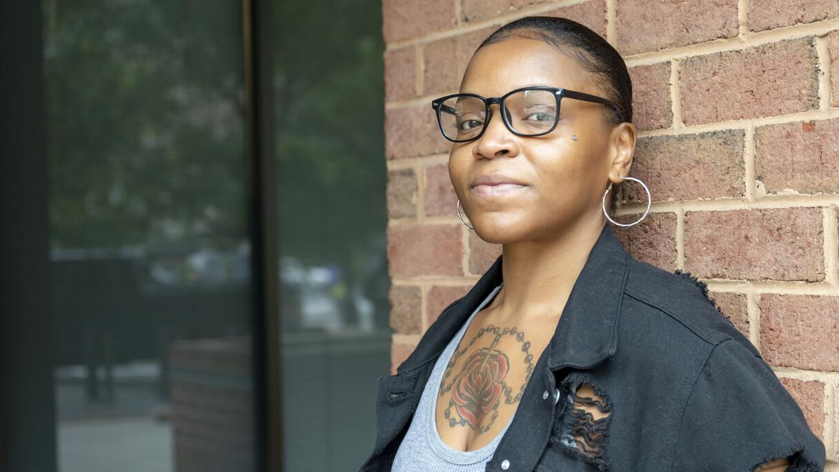 Legal Aid DC client Tamara Weatherly